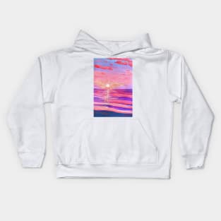 Saturated Sunset Kids Hoodie